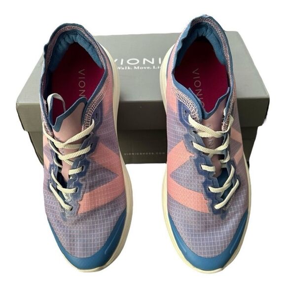 Vionic Celeste Azure Light Blue and Pink Sneakers Shoes Women’s Size 7.5 - Picture 3 of 9